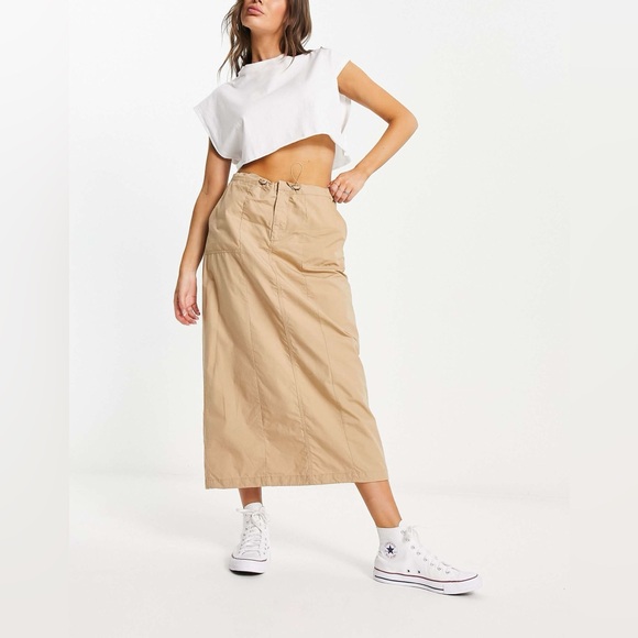 Cotton On Dresses & Skirts - Cotton On Jordan Cargo Maxi Skirt size 4